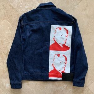 Calvin Klein Jeans Andy Warhol Denim Jean Jacket